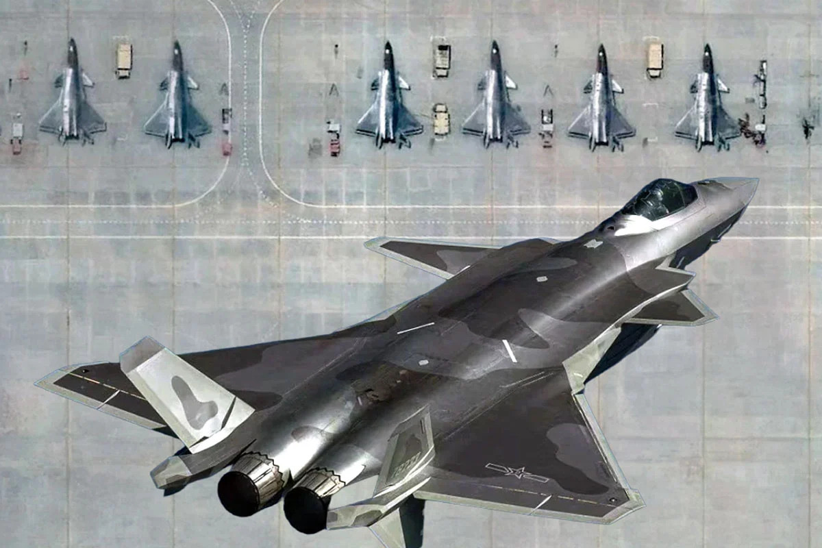 China Deploys Twelve J-20 Stealth Fighters Near Indian Border Raising Concerns