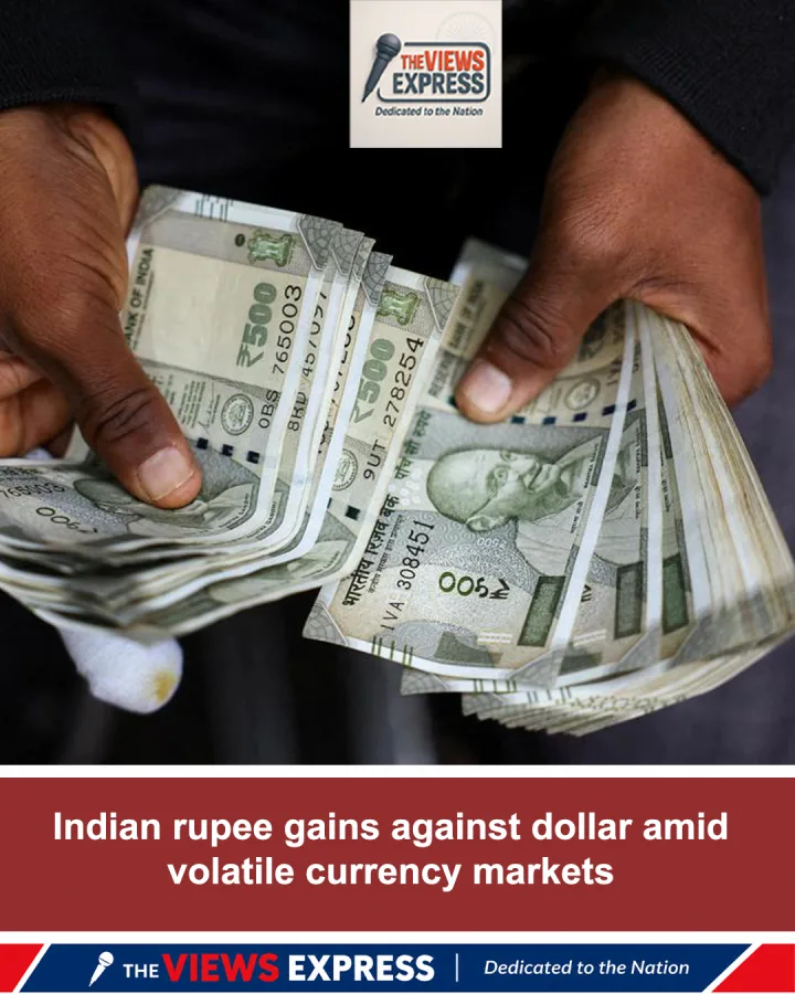 Rupee Gains 20 Paise To Close At 95.58 Against US Dollar
