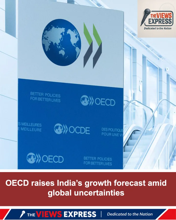 OECD Raises India’s FY27 Growth Forecast To 7.1% Amid Global Upgrades