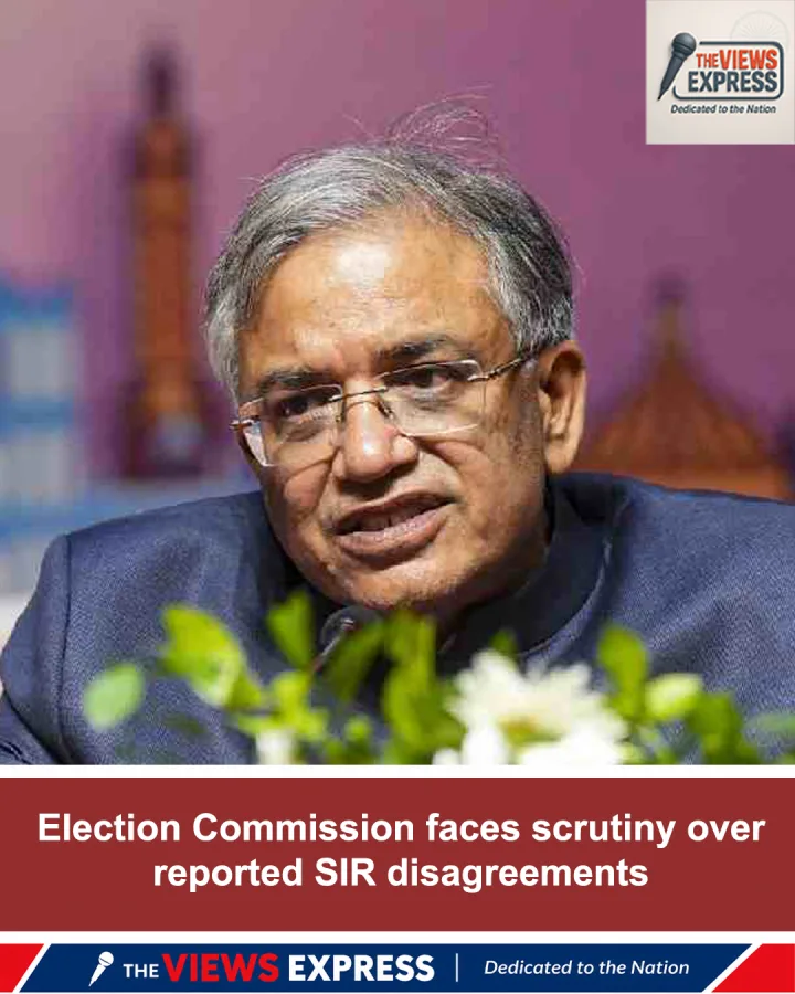 SIR Row Deepens As Two Election Commissioners Raise Repeated Objections