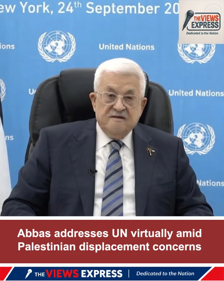 Abbas Rejects Palestinian Displacement, Demands Right To Determine Future