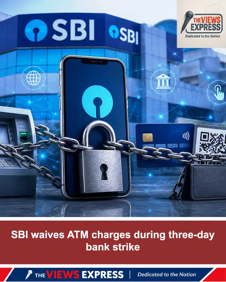 SBI Waives ATM Charges During Three Day Bank Strike For Customers