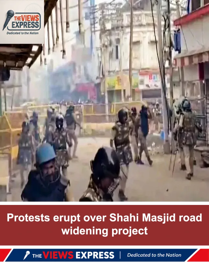 Ujjain Shahi Masjid Demolition Protest Turns Violent Amid Simhastha Road Project