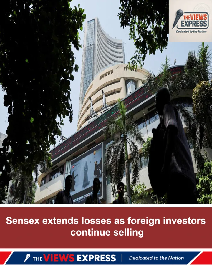 Indian Markets Slide Fourth Day As Foreign Outflows Deepen Pressure