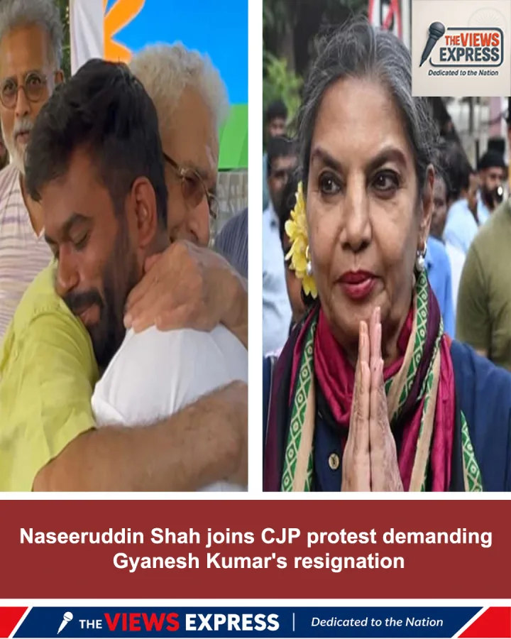 CJP Launches Mumbai Jail Bharo Protest Demanding Gyanesh Kumar's Resignation