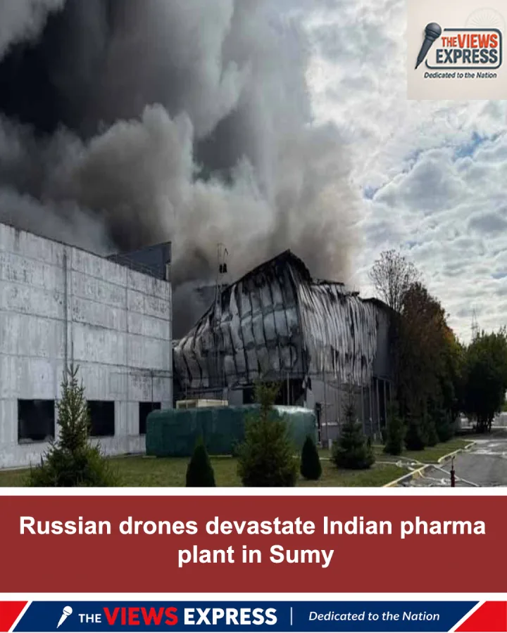 Russian Drone Strike Destroys Indian Pharma Plant In Ukraine, One Dead
