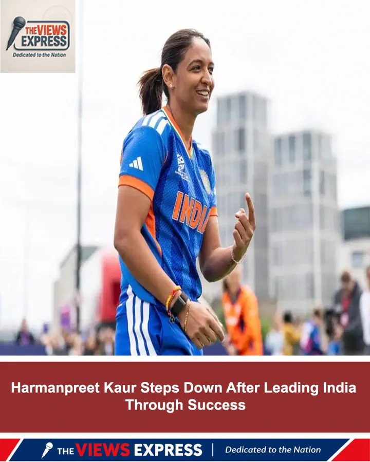 Harmanpreet Kaur Steps Down As India Captain After Successful Leadership