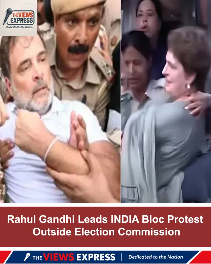 Election Commission Rejects Rahul Gandhi’s Demands After Daylong Delhi Protest