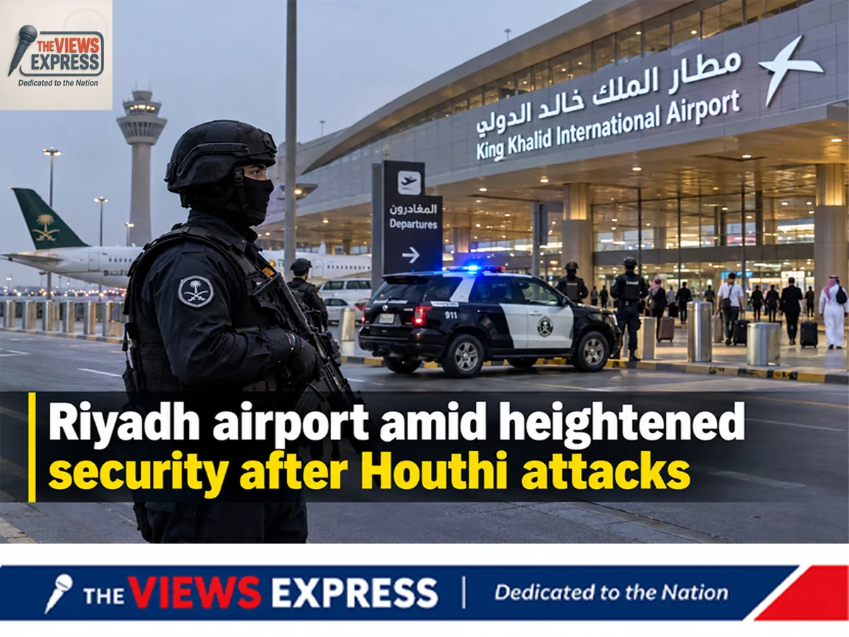 Houthi Attacks Saudi Airports, Riyadh Explosions Trigger Indian Flight Cancellations