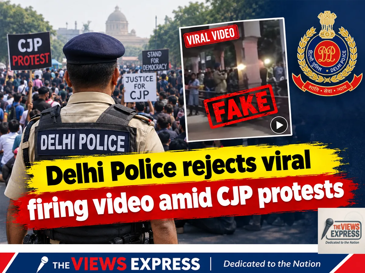Delhi Firing Claim Fake? Three Viral Videos Mislead People Amid CJP Protest