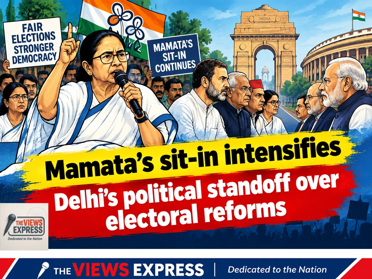 Delhi Protest Explained: Mamata Dharna, INDIA Bloc Plans Fresh March