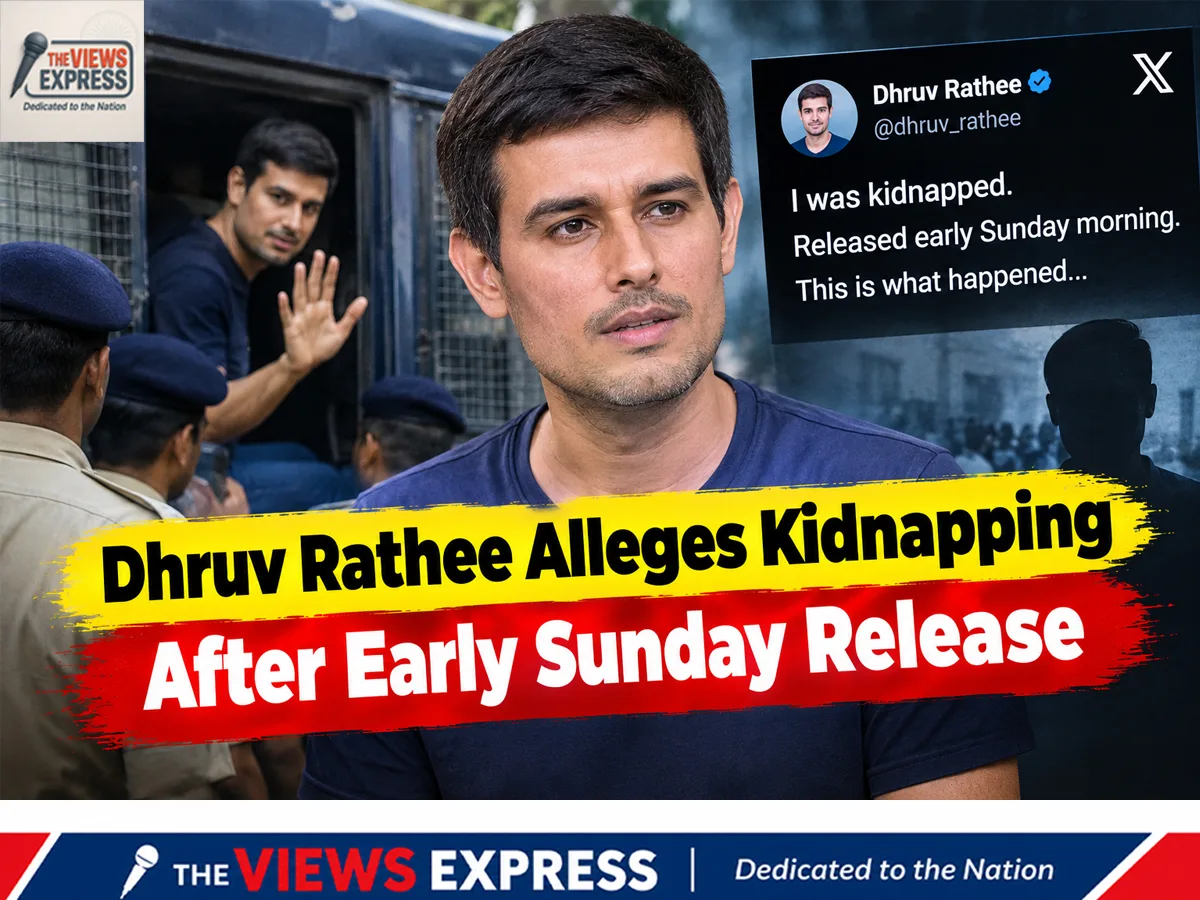 Dhruv Rathee Claims ‘Kidnapping’ After Release as Hashtag War Erupts Online
