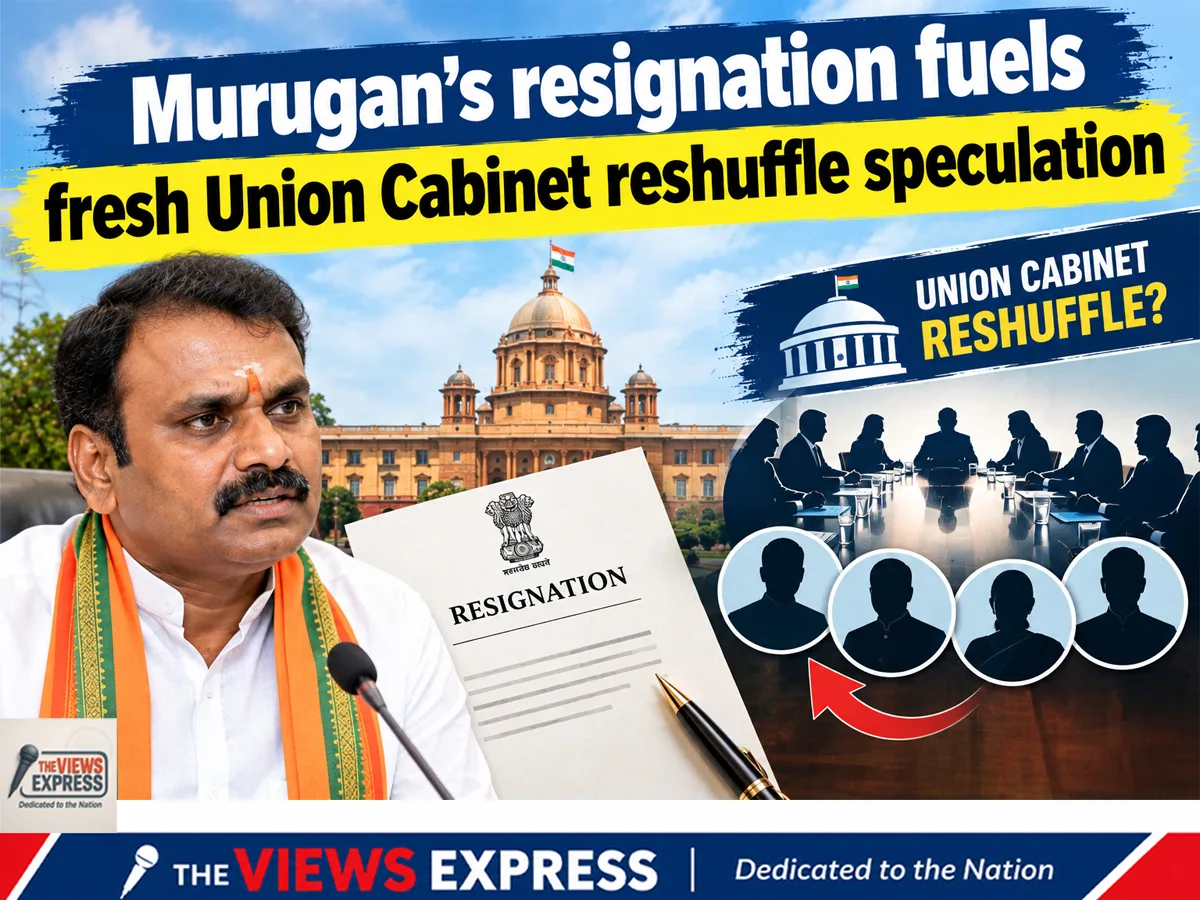 L Murugan Resigns as Union Minister, Cabinet Reshuffle Speculation Grows