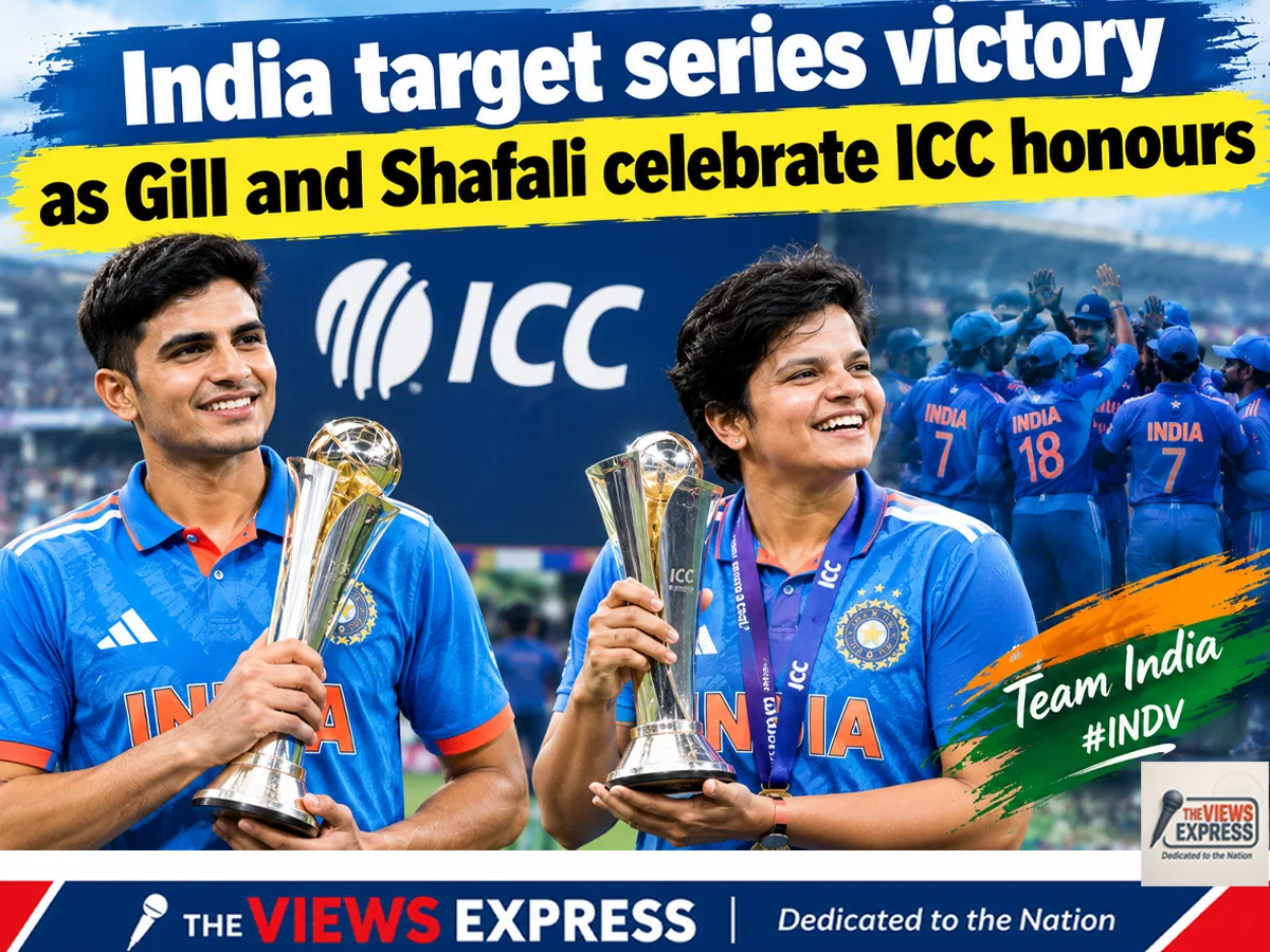 India Eye Series Win as Gill, Shafali Win ICC Honours