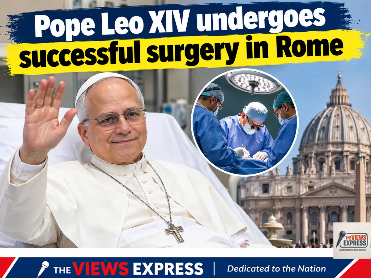 Pope Leo XIV Diagnosed With Lung Cancer After Successful Surgery