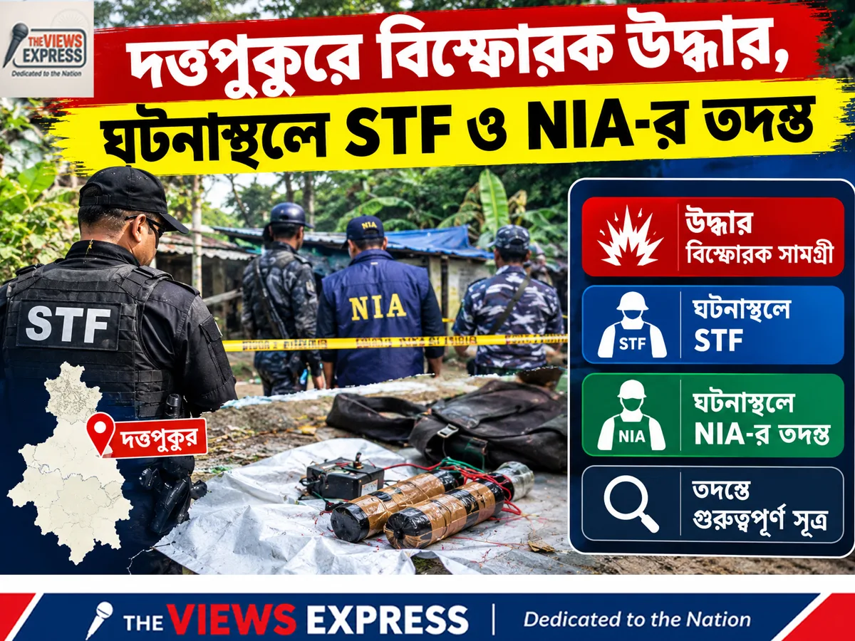 দশমীর রাতে দত্তপুকুরে বিস্ফোরক বোঝাই গাড়ি উদ্ধার, তদন্তে NIA