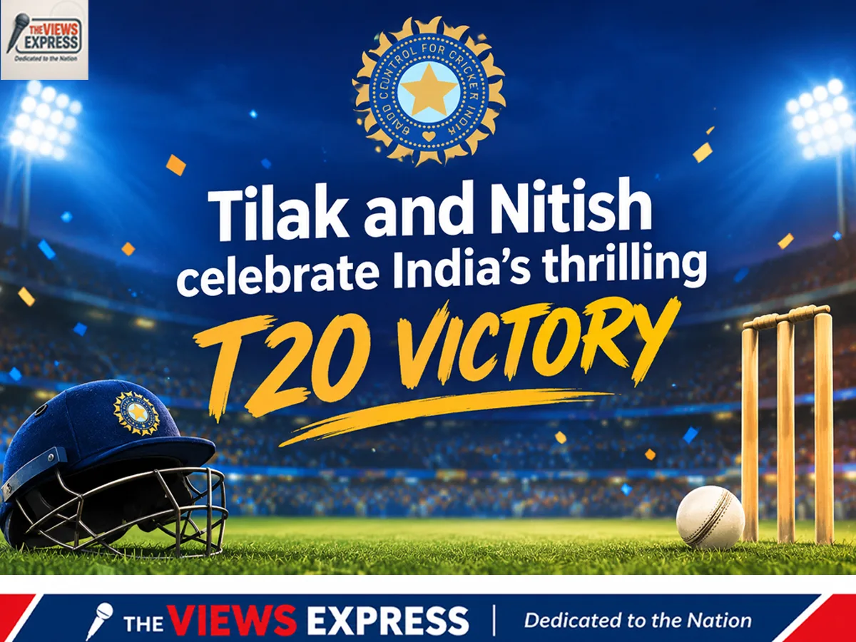 Tilak-Nitish's Late Blitz Seals India's 2–0 Lead Over New Zealand