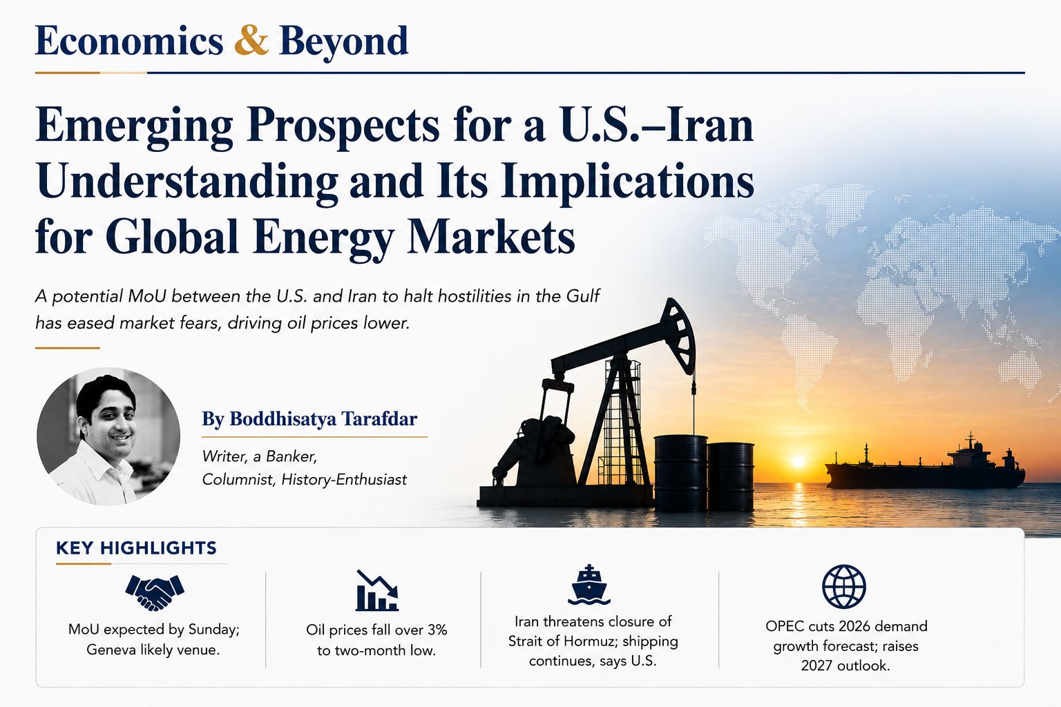 Economics & Beyond:: Emerging Prospects for a U.S.â€“Iran Understanding and Its Implications for Global Energy Markets