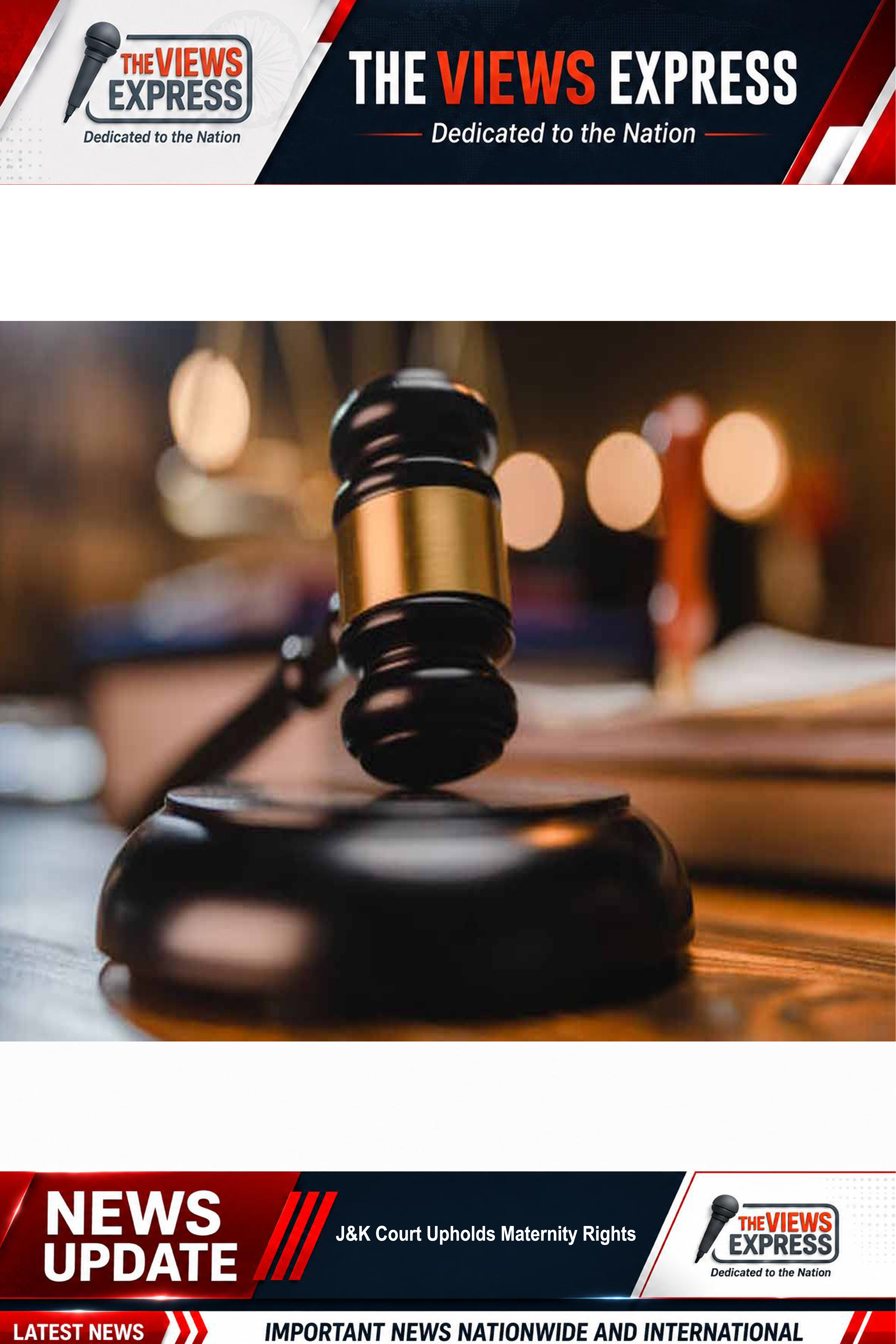 Jammu Kashmir High Court Declares Maternity Leave Fundamental Constitutional Right For Women