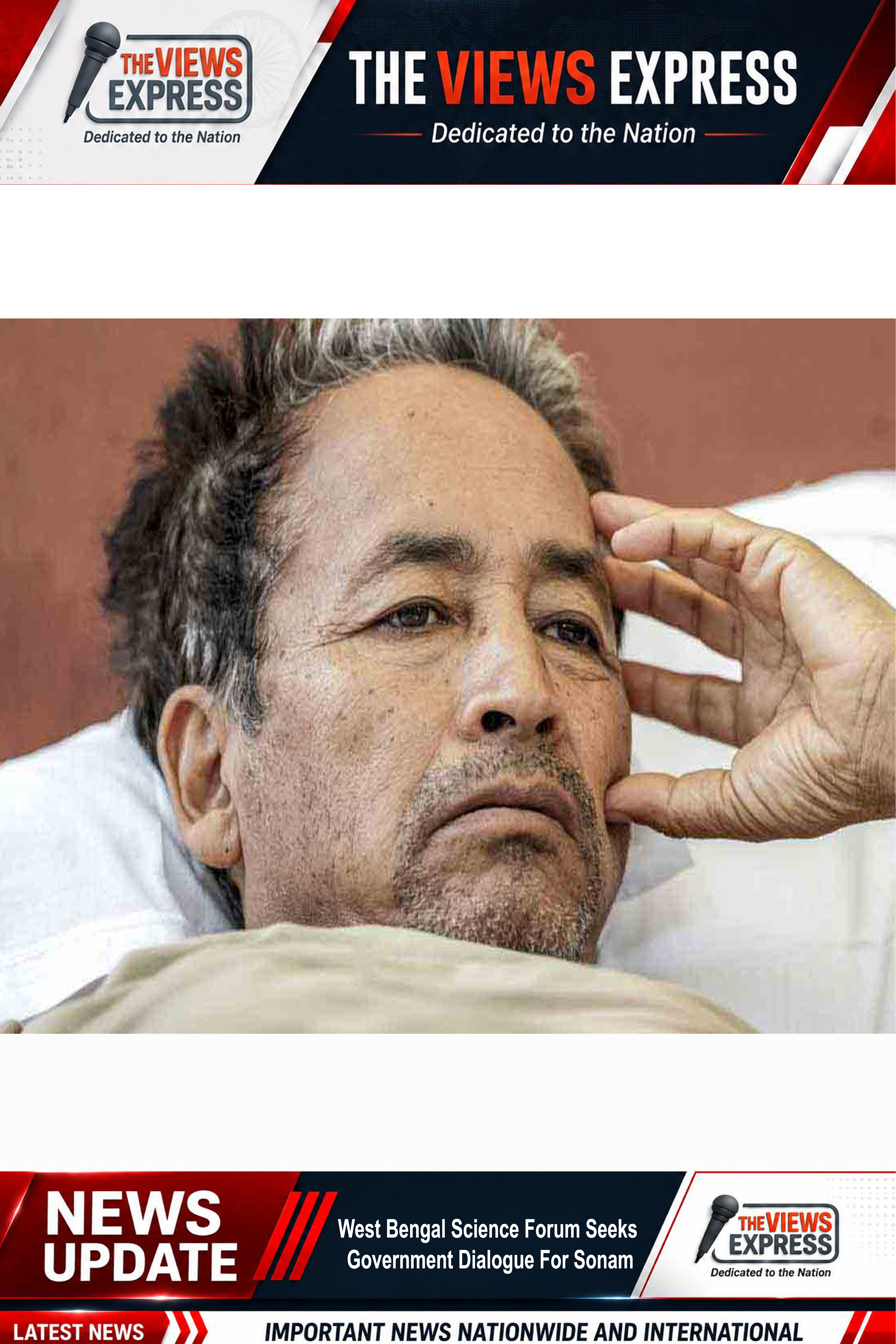 West Bengal Science Forum Seeks Centre's Dialogue To Save Sonam Wangchuk's Life