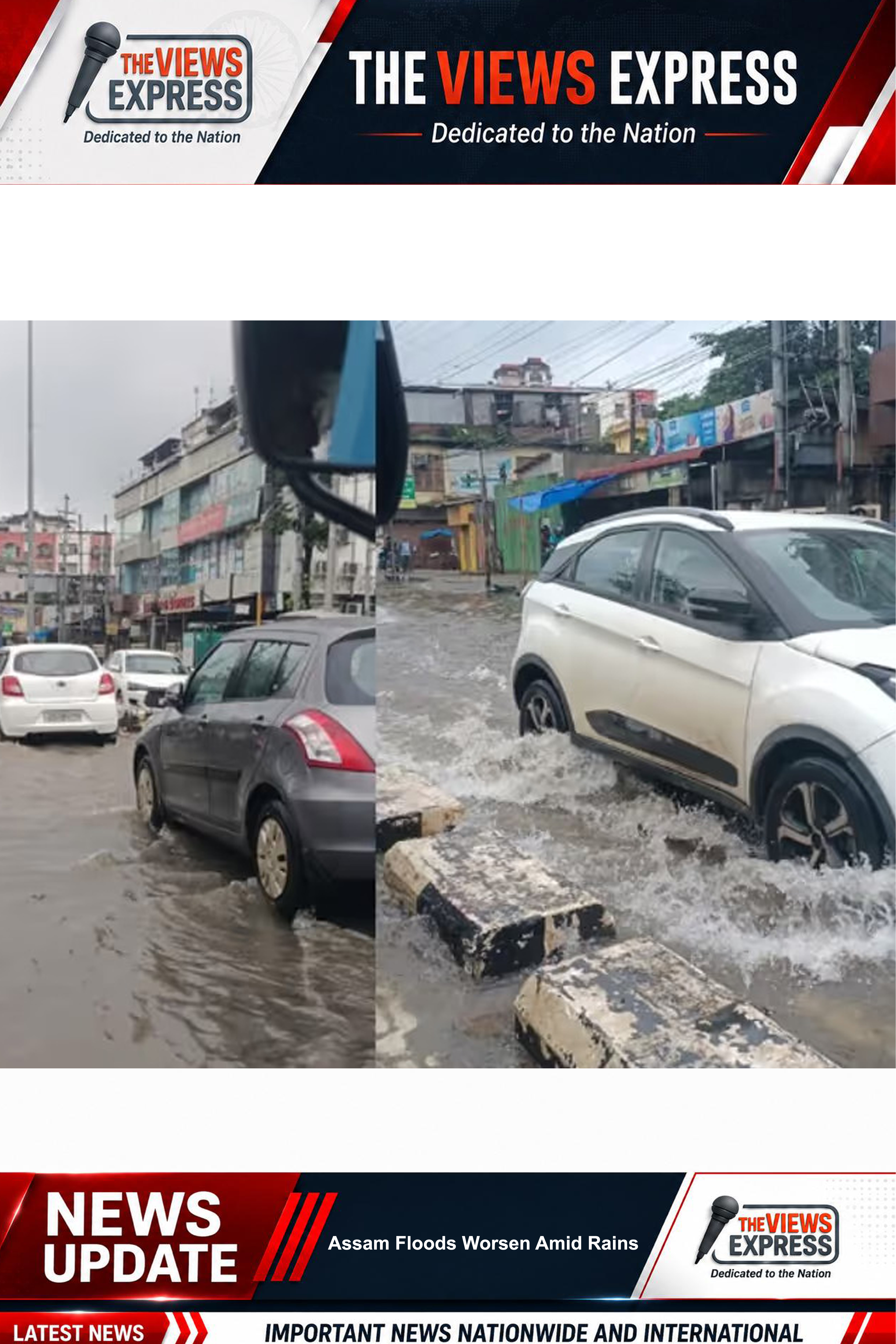 Assam Floods Worsen As Heavy Rains Inundate Guwahati, Rescue Operations Intensify Statewide