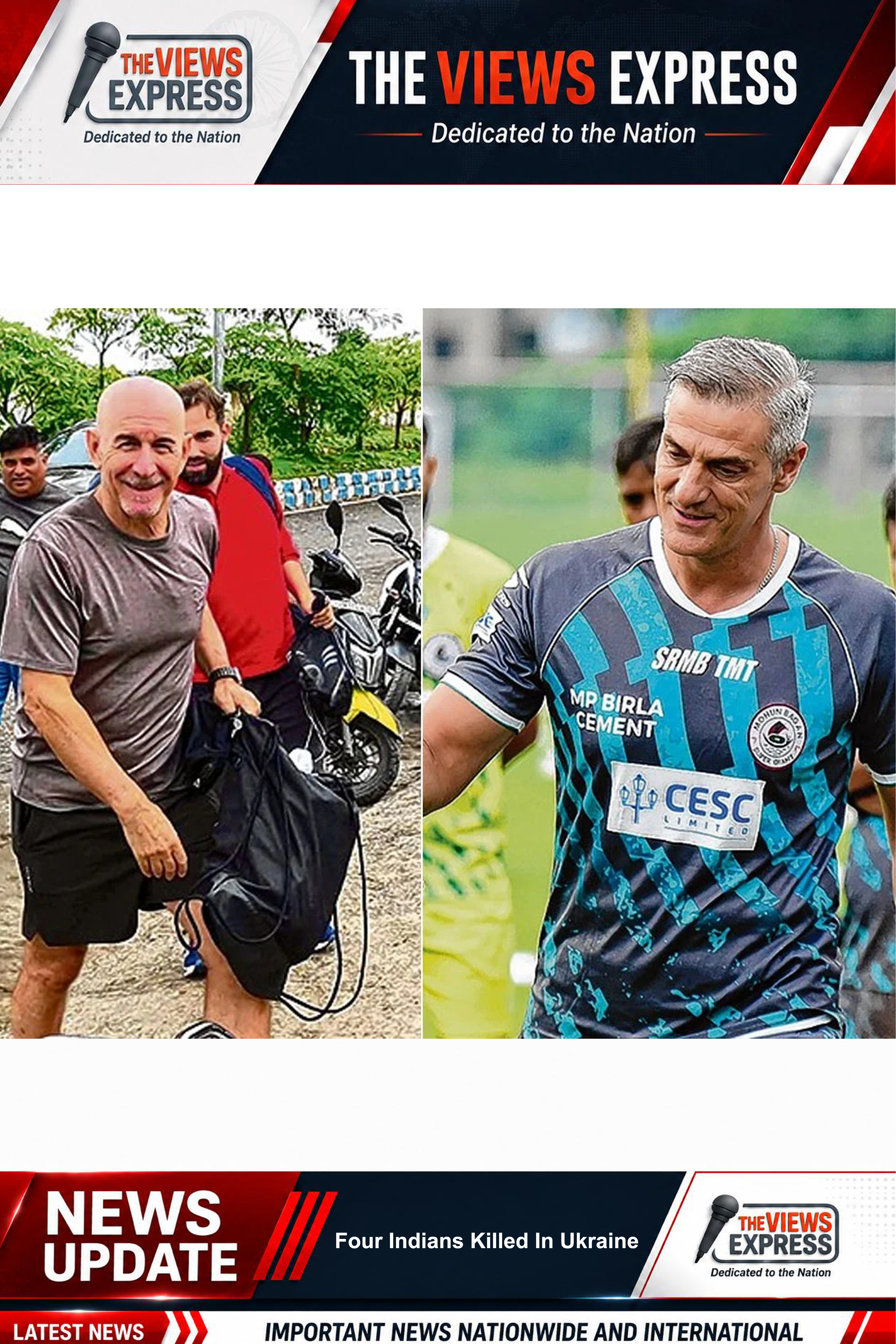 Habas Panagiotis Begin Derby Preparations As Kolkata Giants Gear Up Together