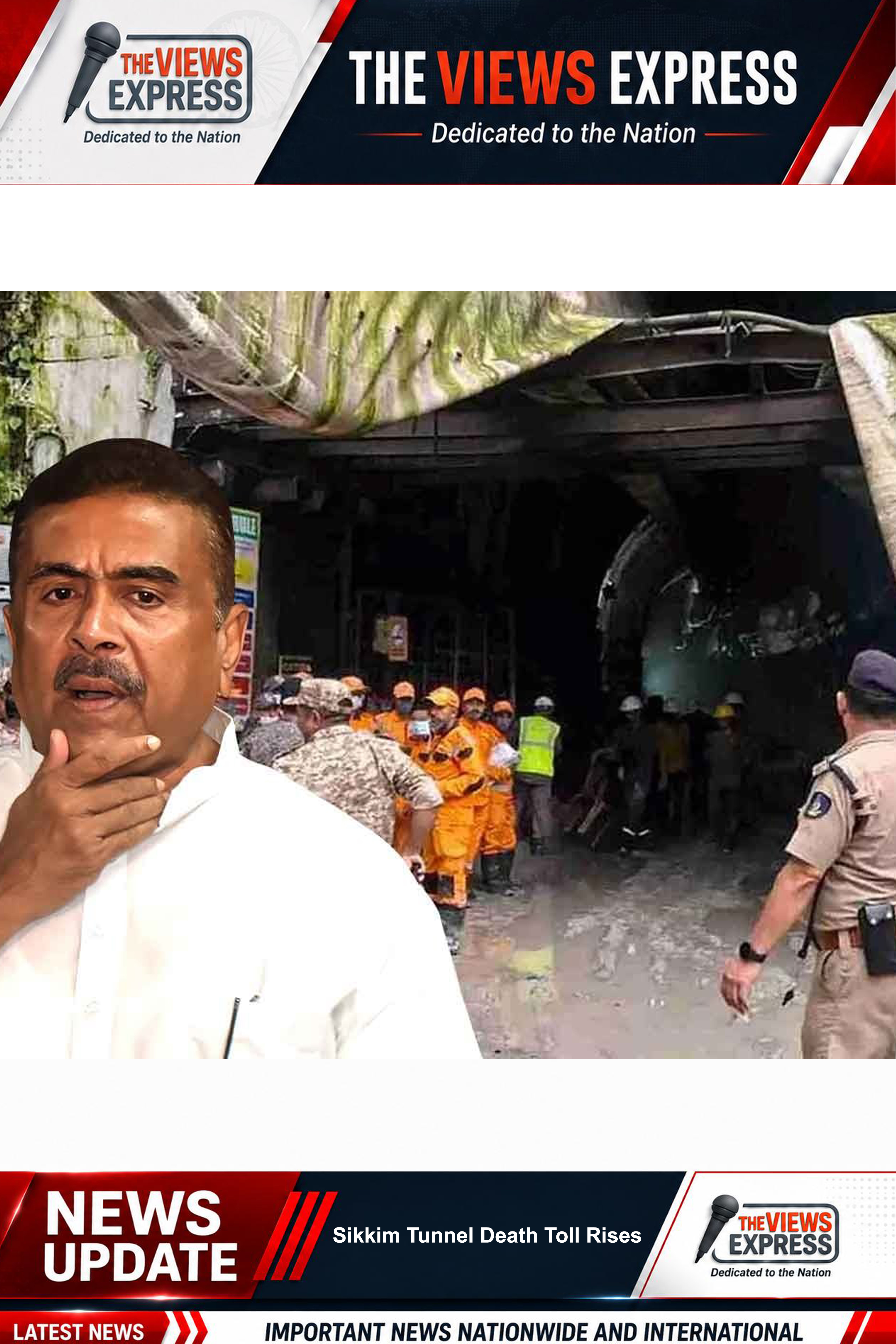 Sikkim Tunnel Disaster Death Toll Rises Amid Challenging Rescue Operations Continue