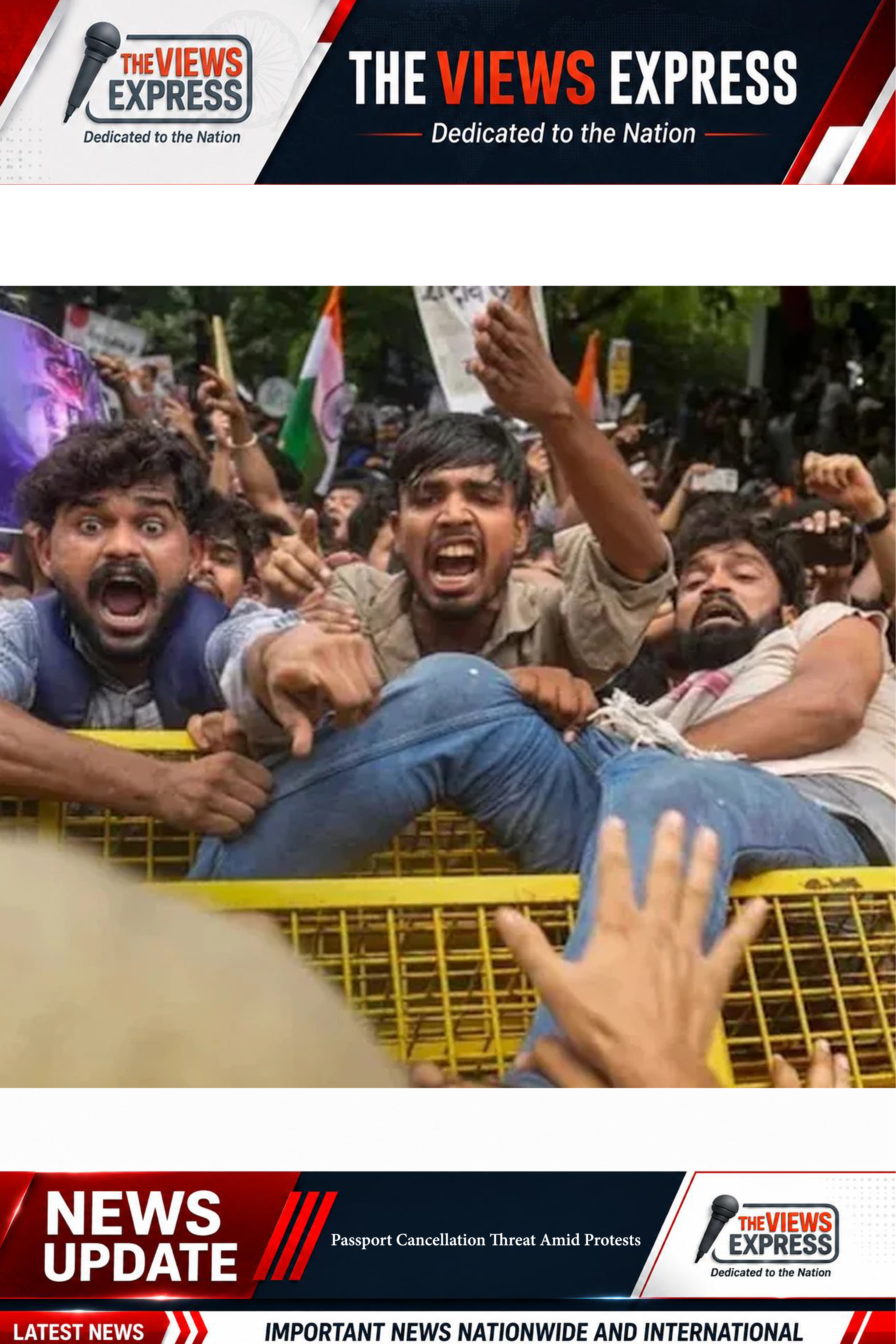 Government Eyes Passport Cancellation For Rioters Amid Escalating Nationwide Student Protests