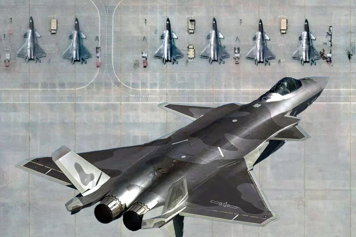 China Deploys Twelve J-20 Stealth Fighters Near Indian Border Raising Concerns