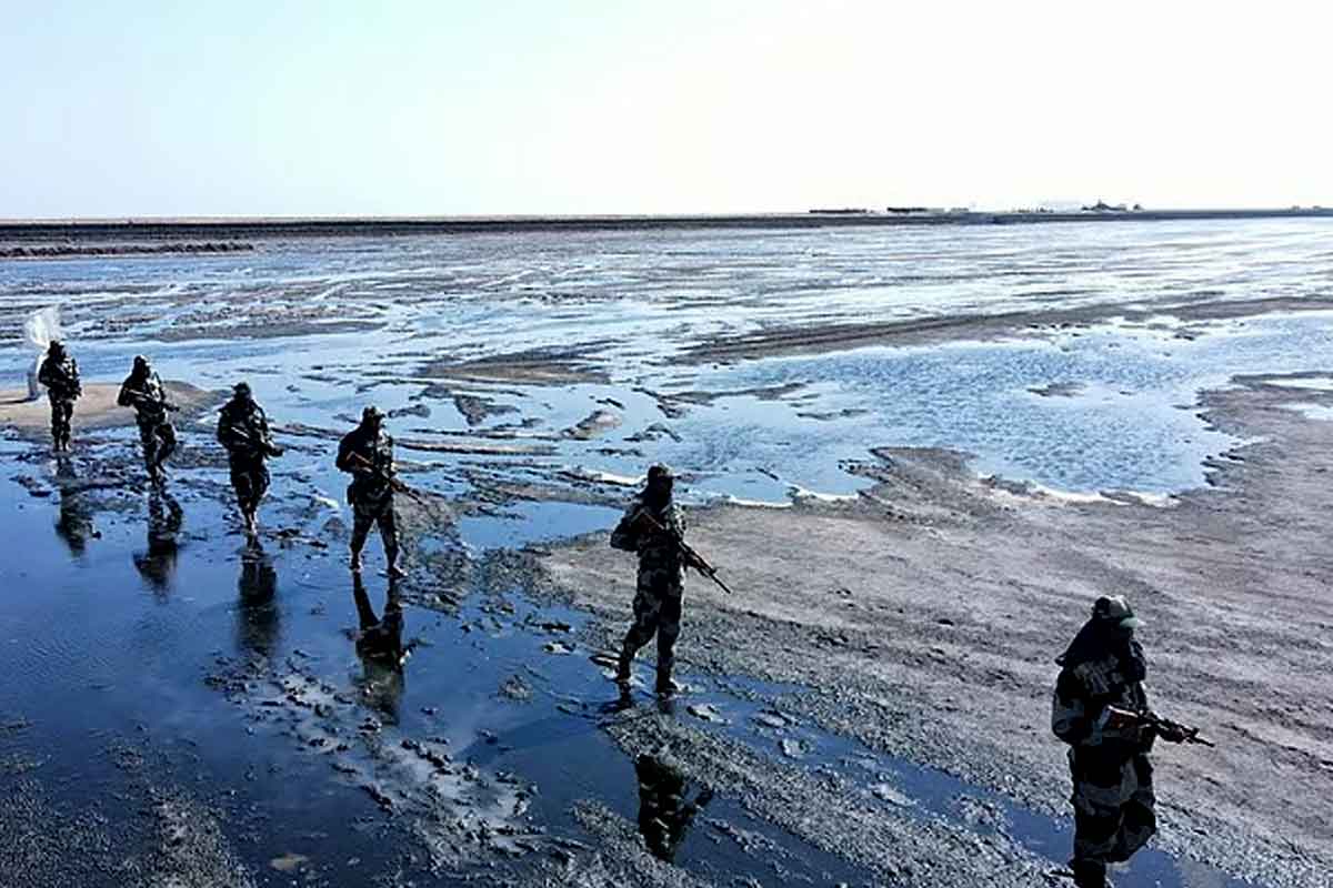 Pakistan Boosts Military Presence Near Sir Creek, India Issues Warning