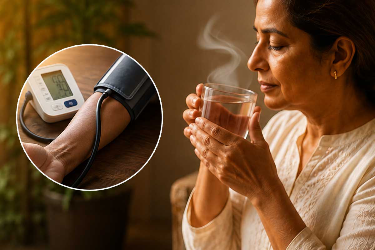 Can Drinking Warm Water Control Blood Pressure Without Medicines?