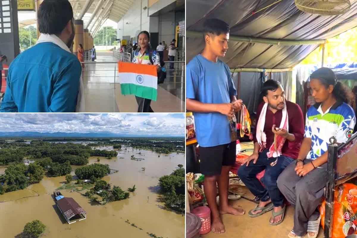 Flood-Hit Assam Teen Wins National Karate Gold Despite Severe Hardships