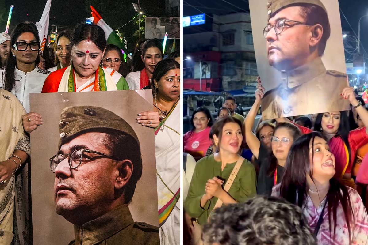 Jaya Ahsan Joins Kolkata Night March With Rituparna And Agnimitra For Women’s Safety