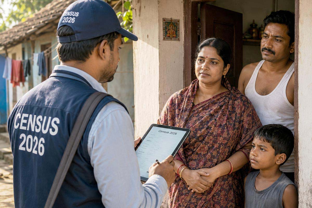 ঘর বন্ধ থাকলেও বাদ নয়, স্টিকার দিয়ে ফের আসবেন গণনাকর্মী! বাণিজ্যিক গৃহে আলাদা প্রশ্ন