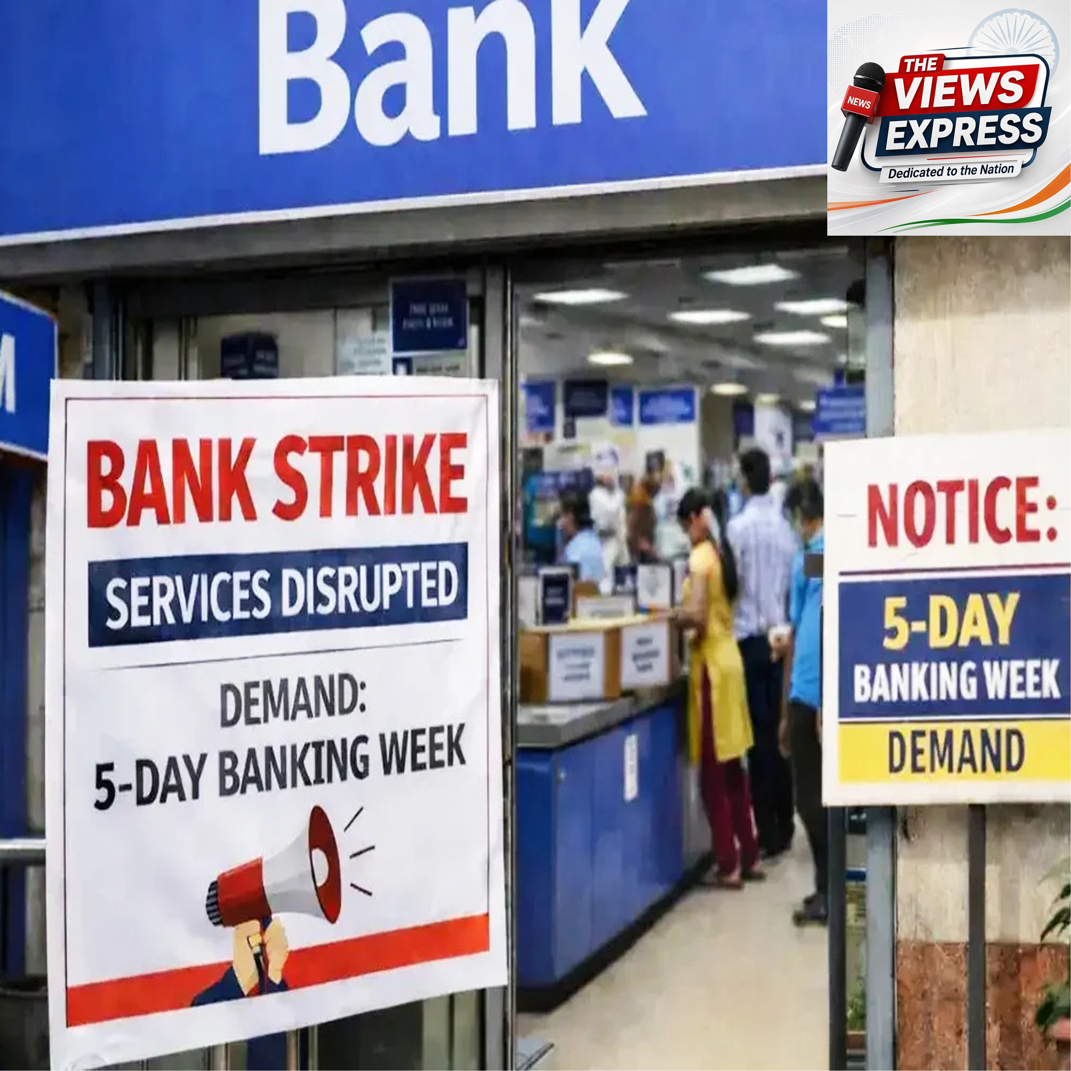 Bank Strikes Set to Disrupt Services Across Four Days in September