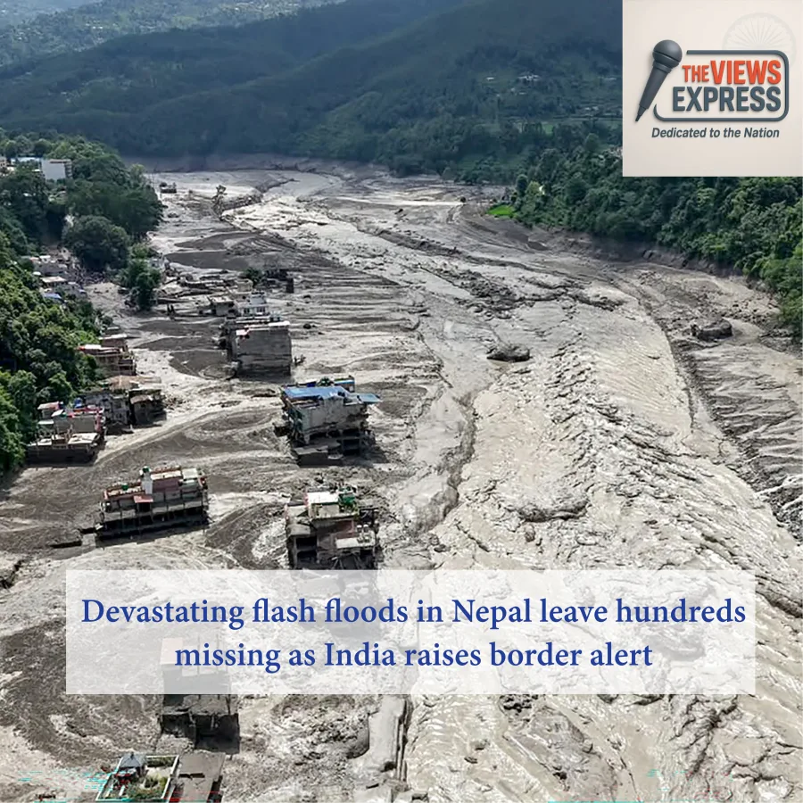 Nepal Flash Flood Disaster Leaves Hundreds Missing, India Issues Border Alert