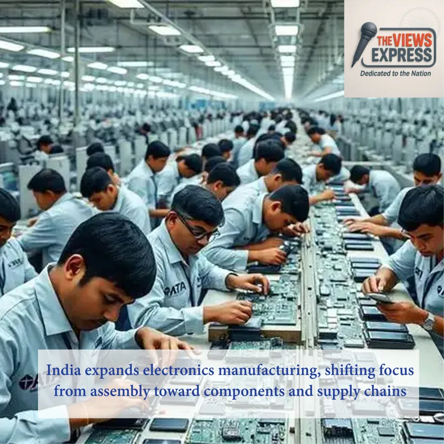 India’s Electronics Push Shifts From Assembly Toward Components