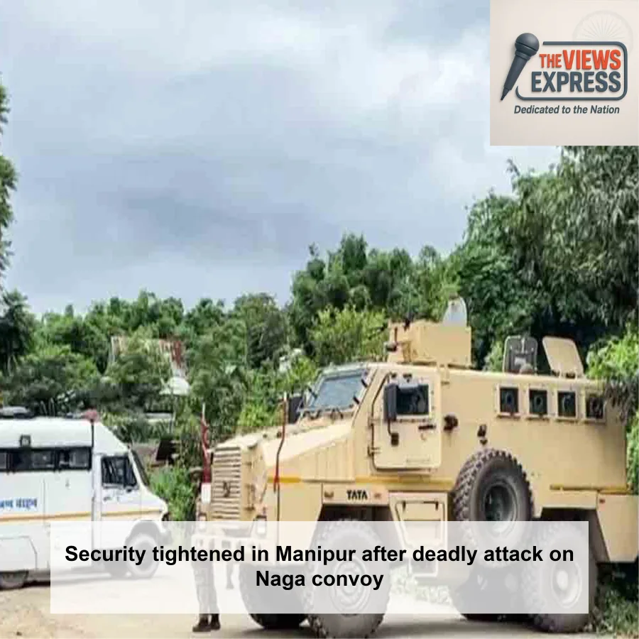 Four Killed In Manipur Naga Convoy Attack, Suspected Kuki Militants Blamed