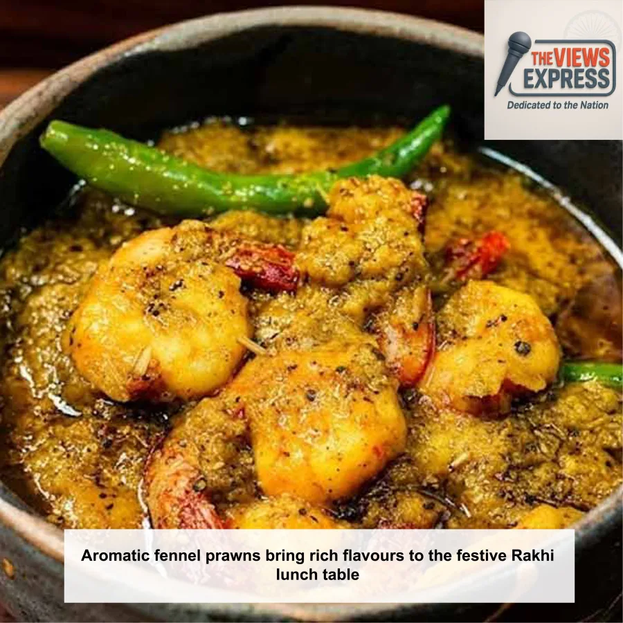 Celebrate Rakhi With Aromatic Fennel Prawns For A Delicious Feast