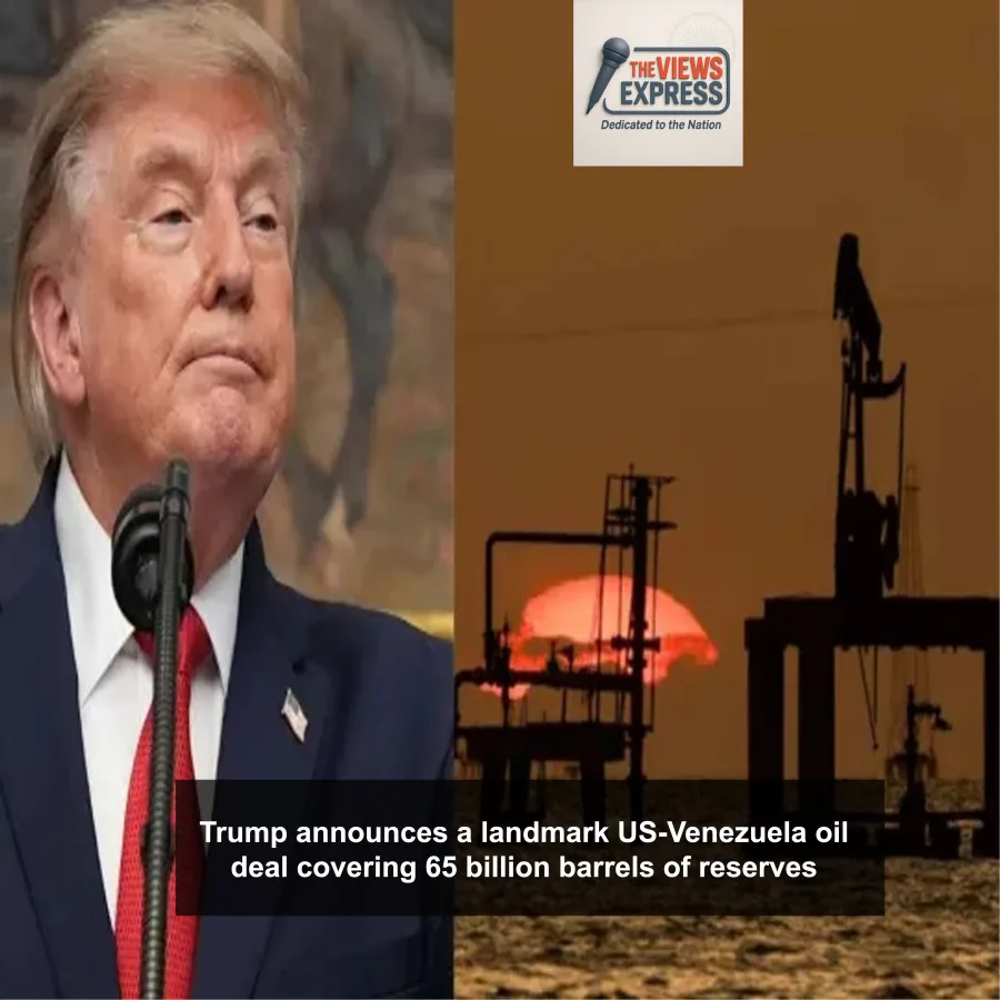 Trump Announces Historic Venezuela Oil Deal Giving US Control Over 65 Billion Barrels