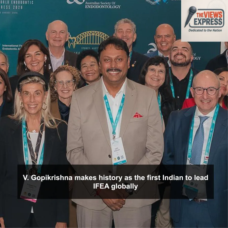 Chennai Dentist V. Gopikrishna Becomes First Indian To Lead Global Endodontic Federation