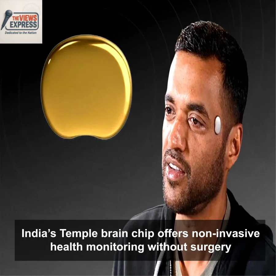 India’s Temple Brain Chip Promises Non-Invasive Health Monitoring Without Surgery