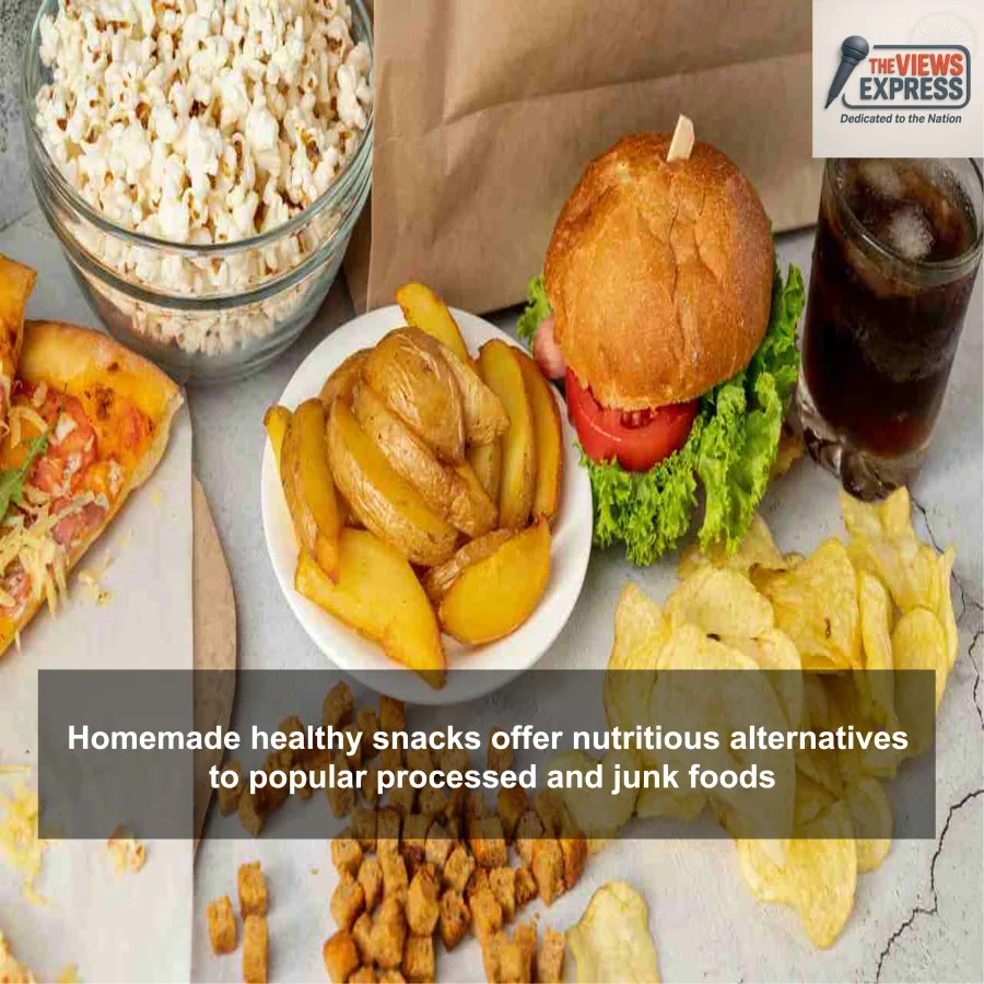 Healthy Homemade Alternatives Can Replace Pizza, Burgers, Chips and Desserts