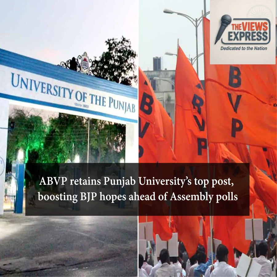 ABVP Scores Major Punjab University Win, BJP Eyes Assembly Poll Gains