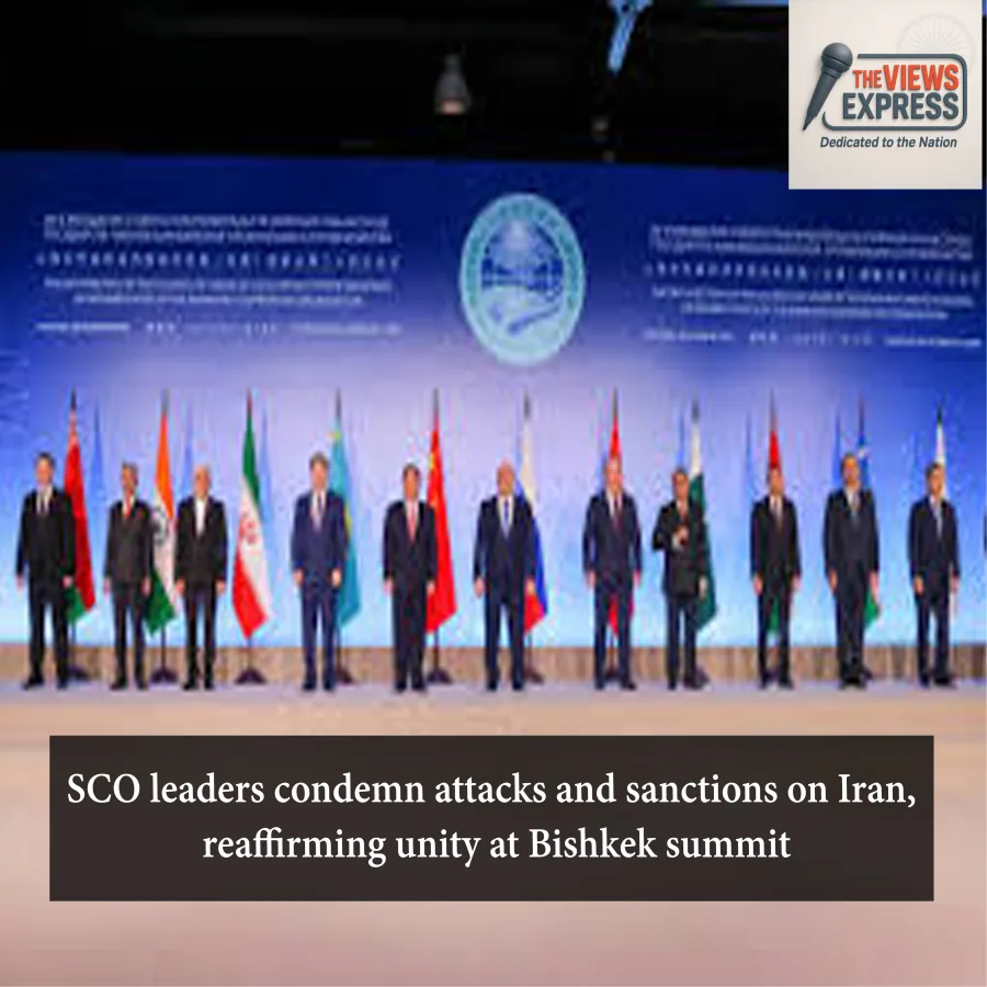 SCO Condemns Attacks, Sanctions on Iran at Bishkek Summit, Reaffirms Unity