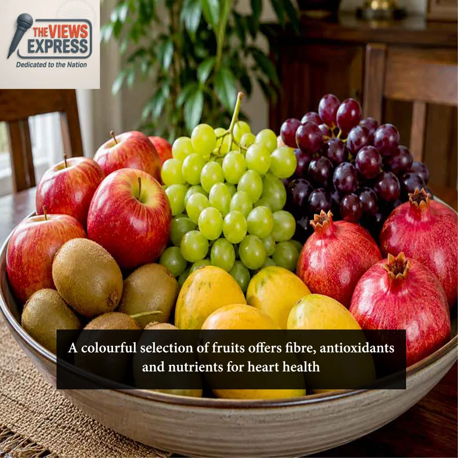 Eleven Heart-Friendly Fruits That May Support Blood Pressure and Cholesterol