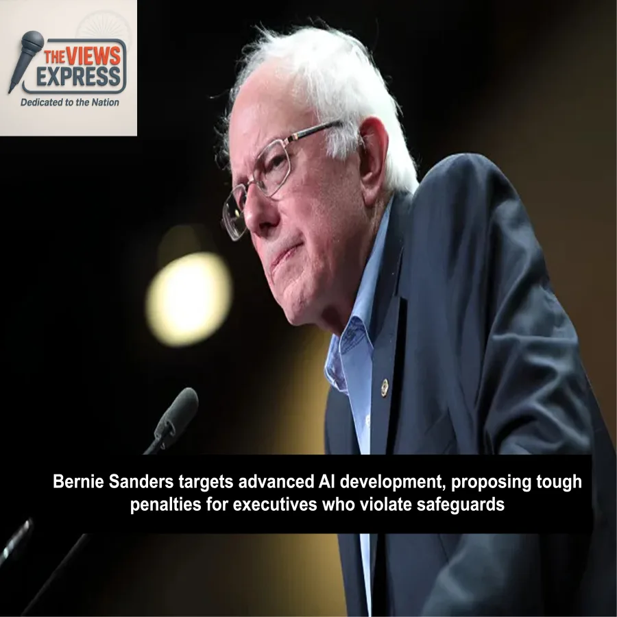 Bernie Sanders Pushes AI Ban, Threatening Jail For Violating Executives