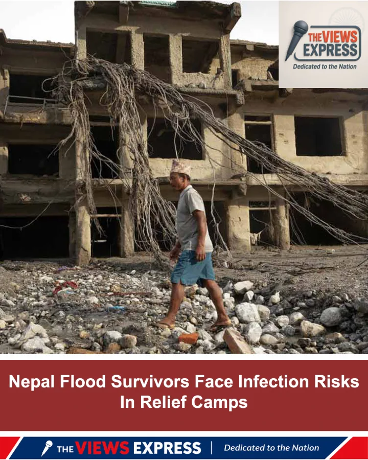 Nepal Flood Survivors Face Rising Infection Threat In Relief Camps