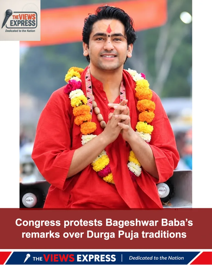 Bageshwar Baba’s Durga Puja Meat Remark: Is Bengal’s Culture Insulted?