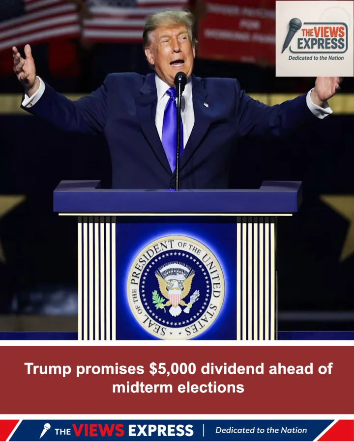 Trump Promises $5,000 Dividend If Republicans Win Midterm Control